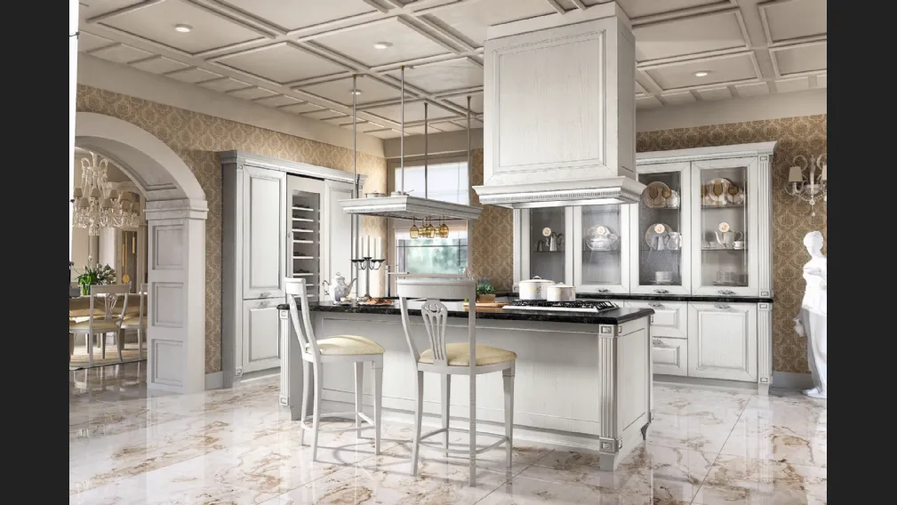 Cucina Classica Imperial con isola di Home Cucine