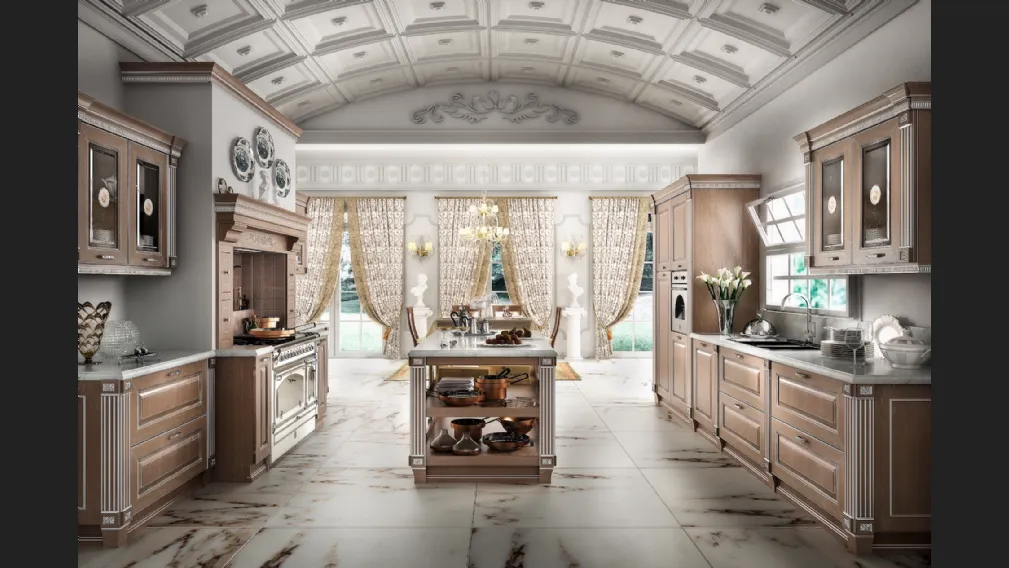 Cucina Classica Imperial con isola di Home Cucine