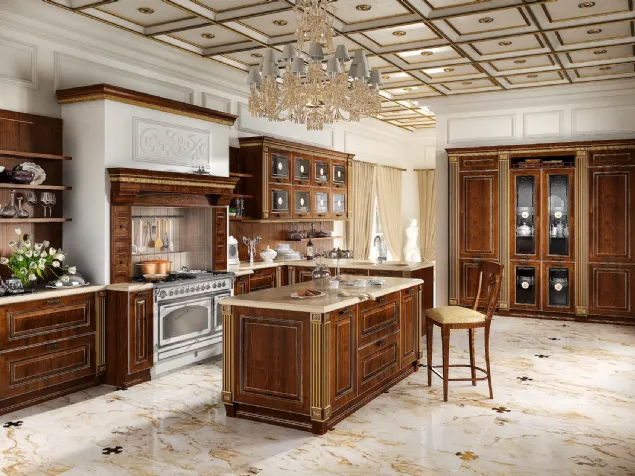 Cucine Classiche con isola