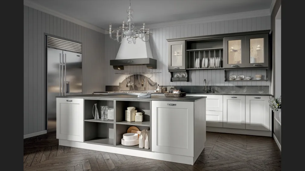 Cucina Classica Olimpia con isola di Home Cucine