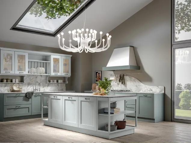 Cucina Classica Olimpia con isola di Home Cucine