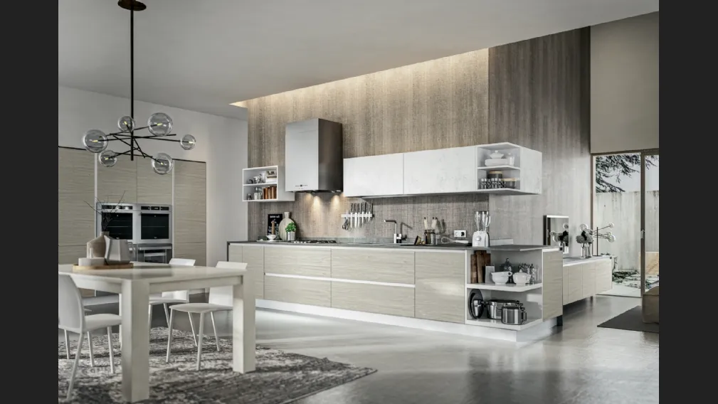 Cucina Moderna Cartesia angolare di Home Cucine