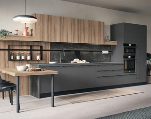Cucina Moderna con penisola Colibrì 05 di Forma Cucine