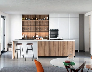 Cucina Moderna con isola Colibrì 06 di Forma Cucine