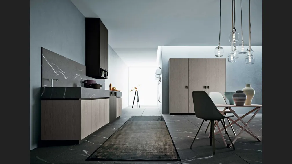 Cucina Moderna Area 22 Gola lineare di Dibiesse