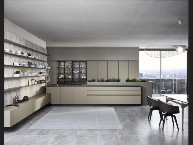 Cucina Moderna Emporio Gola lineare di Dibiesse