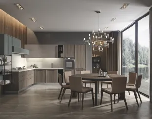 Cucina Moderna Etica Estetica angolare di Home Cucine