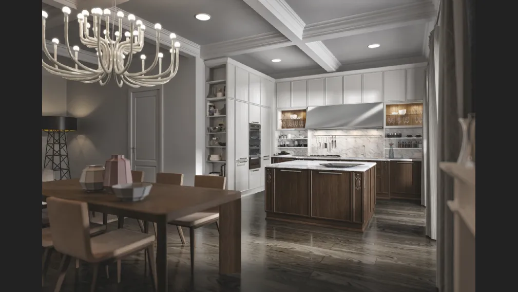 Cucina Moderna Estetica con isola di Home Cucine