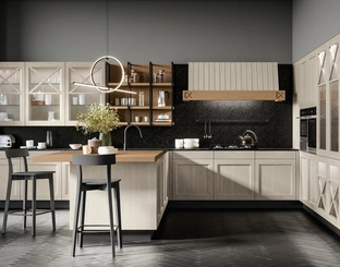 Cucina Moderna con penisola Frida 03 di Arredo3