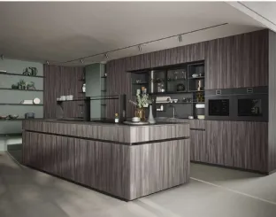 Cucina Moderna GI30 con isola di Dibiesse