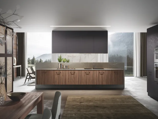 Cucina Moderna Genesi angolare di Home Cucine