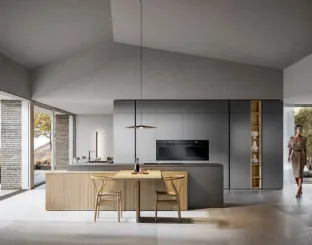 Cucina Moderna Infinity con isola di Home Cucine