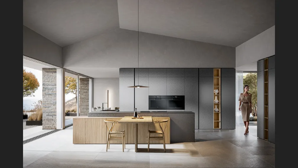 Cucina Moderna Infinity con isola di Home Cucine