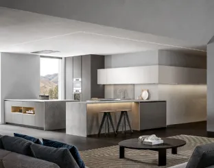 Cucina Moderna Infinity con penisola di Home Cucine