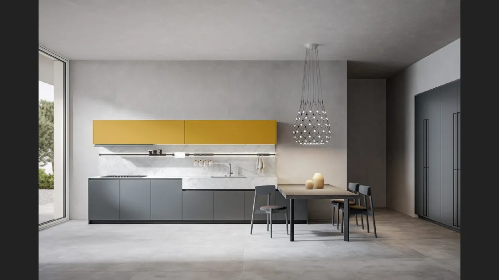 Cucina Moderna Infinity lineare di Home Cucine