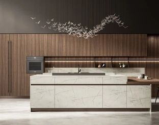Cucina Moderna con isola Kalì 02 di Arredo3