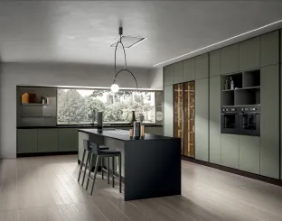 Cucina Moderna Klee con isola di Home Cucine