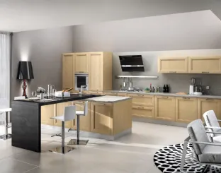 Cucina Moderna Metropoli con isola di Home Cucine