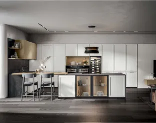 Cucina Moderna Nexa con penisola di Home Cucine