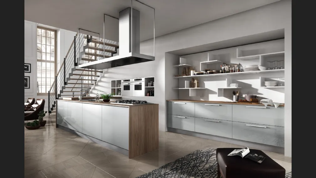 Cucina Moderna Reflexa con penisola di Home Cucine