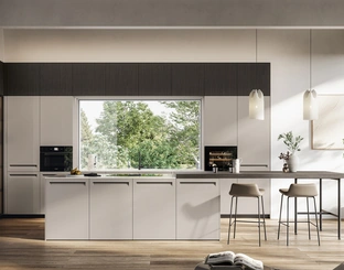 Cucina Moderna in Pet con isola Tekna di Arredo3