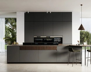 Cucina Moderna in Pet opaco Wega di Arredo3