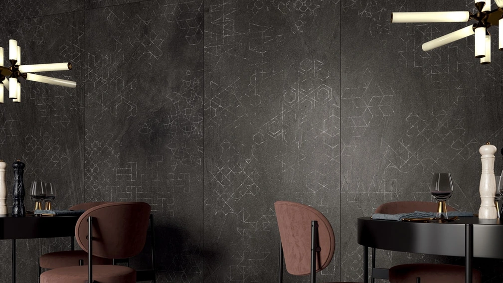 Piastrelle Nextone Dark di Lea Ceramiche