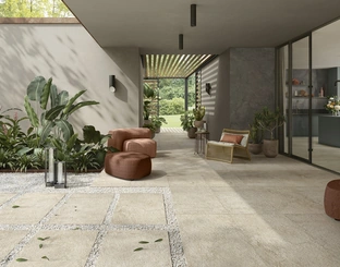 Piastrelle effetto pietra Pulse Sand di Lea Ceramiche